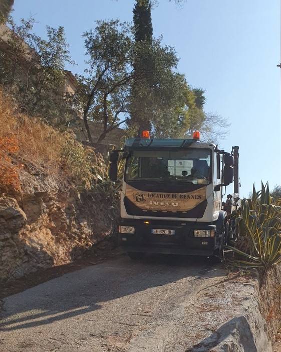 livraison sur chantier à Bandol