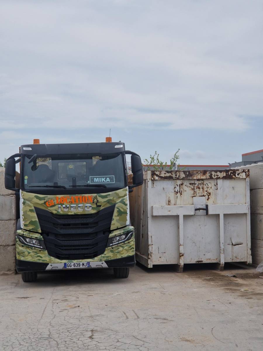 poids lourds bennes à Toulon Sanary Bandol